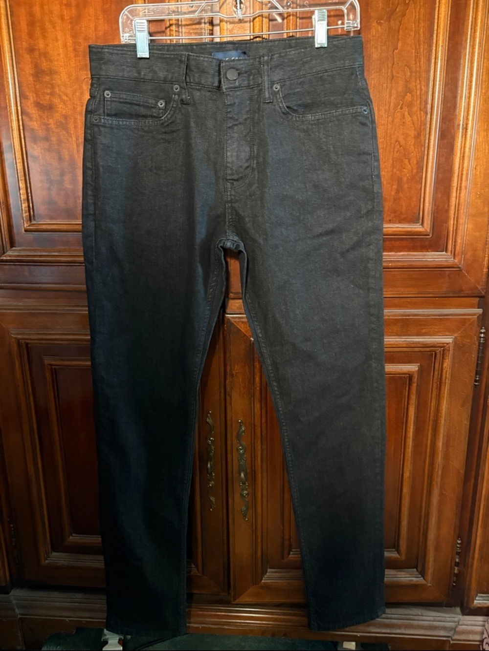 Five Four Slim Raw Denim Jeans - Black Size 32 x 42 NWT